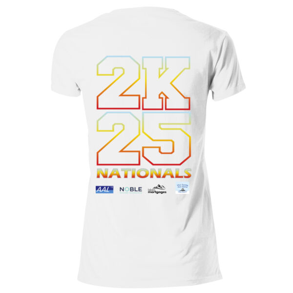 2000 Nationals 2025 Ladies Signature Event T-shirt - Ladies Classic Crew Neck T shirt Thumbnail